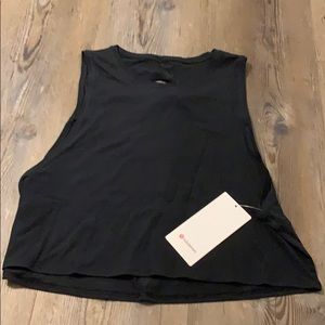 Lululemon Cut Back Crop Tank
